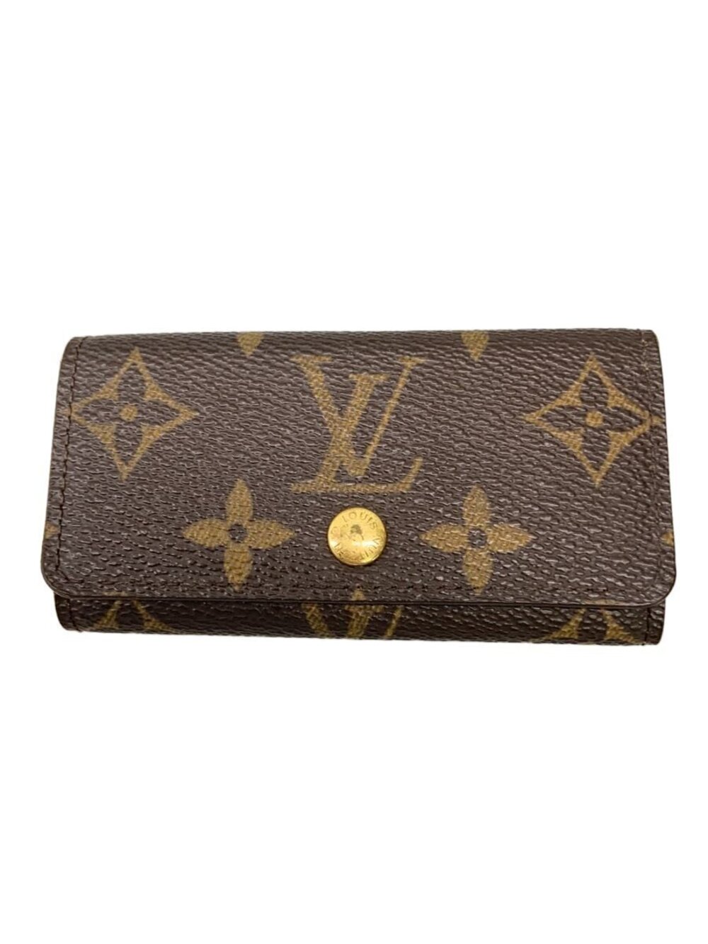 LOUIS VUITTON Multicles Monogram Canvas Leather Brown All over